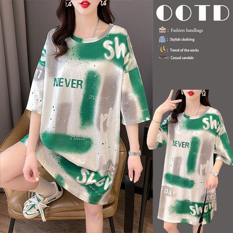 เสื้อยืดคนอ้วนแบบโอเวอร์ไซส์แบบ ulzzang fashion สนใจทักแชท
