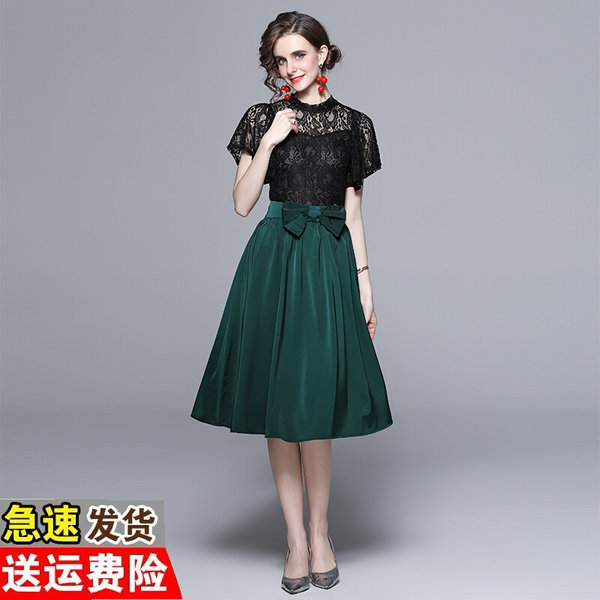 ชุดเดรสเรียบหรูดูแพง เดรสแบรนด์ DG Boutique