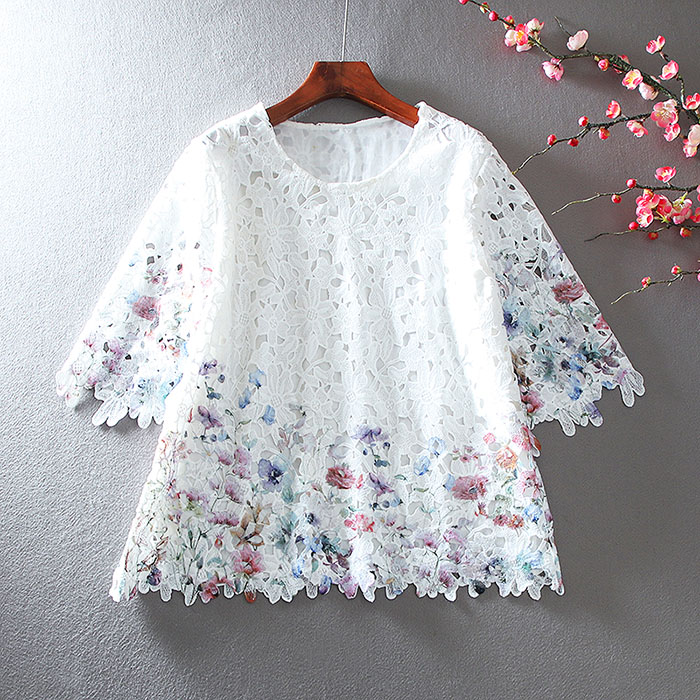 เสื้อลินิน เสื้อผ้าฝ้ายลินิน เสื้อเชิ้ตผ้าลินิน ปักลายสวยๆด้วยด้าย สไตล์VINTAGE BY Dreamroom
