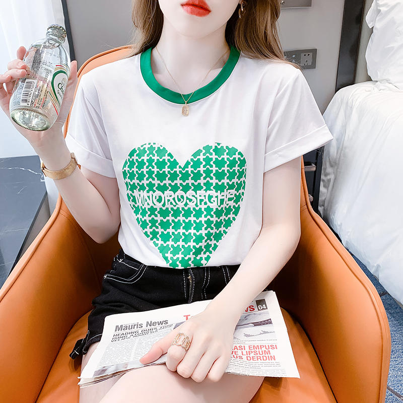 เสื้อยืดวัยรุ่นน่ารักๆ เสื้อวัยรุ่นแขนสั้น เสื้อผ้าวัยรุ่นเกาหลี แบรนด์ Wiyike