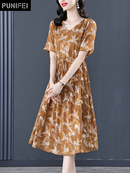 เดรสวัยผู้ใหญ่40-60ปี เดรสคุณแม่ ชุดเดรสทำงานวัยผู้ใหญ่ แบรนด์ MAMA DRESS