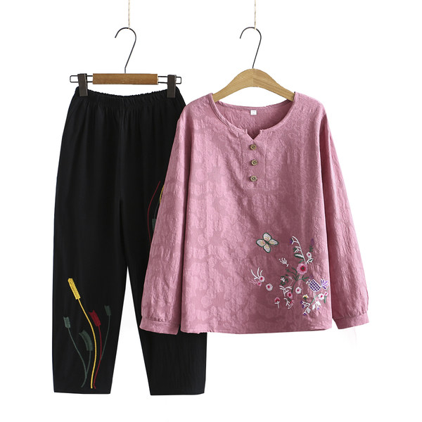 เสื้อลินินสไตล์ผู้ใหญ่ เสื้อคุณแม่ เสื้อผู้ใหญ่ แบรนด์ LININ