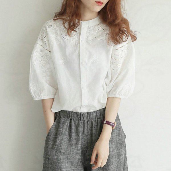เสื้อชีฟองเกาหลี เสื้อชีฟองสวยๆ