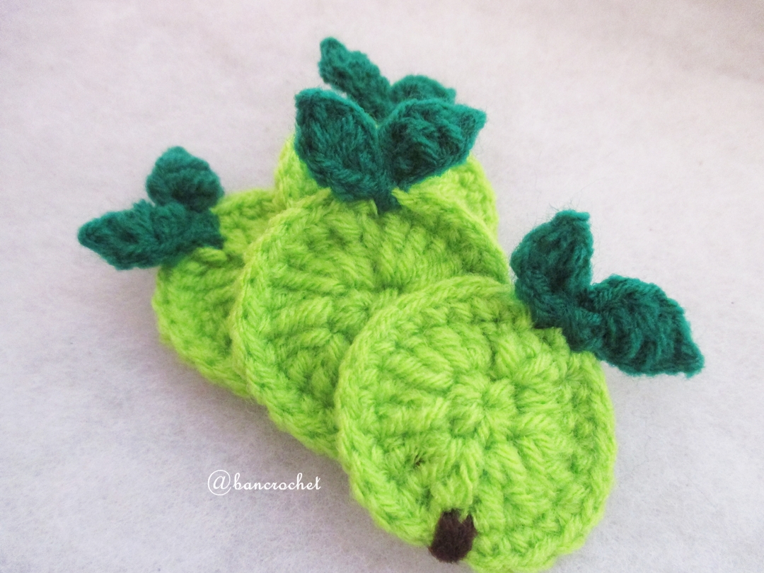 ฝรั่งถักโครเชต์ guava fruit crochet