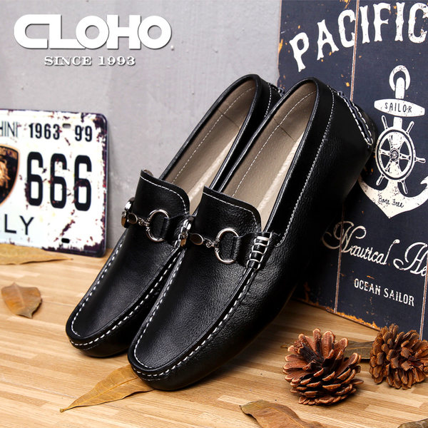 รองเท้าหนังผู้ชาย มีไซส์39-44 รองเท้าโลฟเฟอร์ชาย Slip-On Shoes