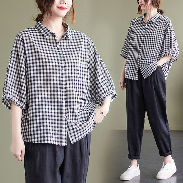 เสื้อลินิน แบบเสื้อสวยๆ เสื้อผ้าฝ้ายลินิน เสื้อเชิ้ตผ้าลินิน BY LININ