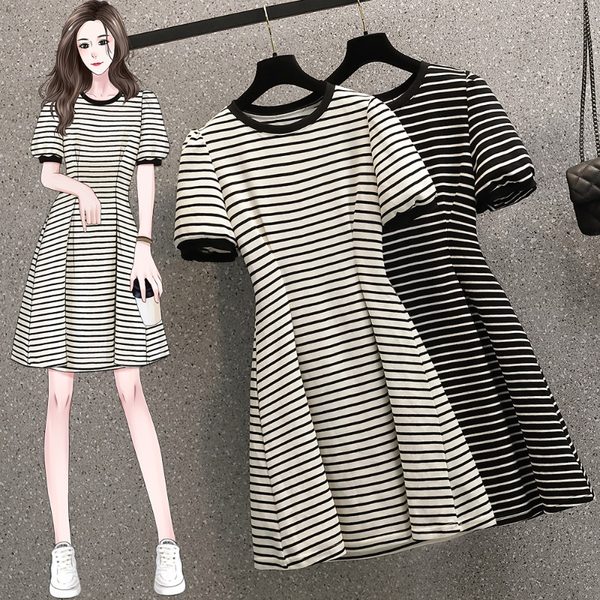 เดรสคนอ้วน เดรสสาวอวบ ชุดเดรสคนอ้วนวัยรุ่น BY PLUS SIZE Girl
