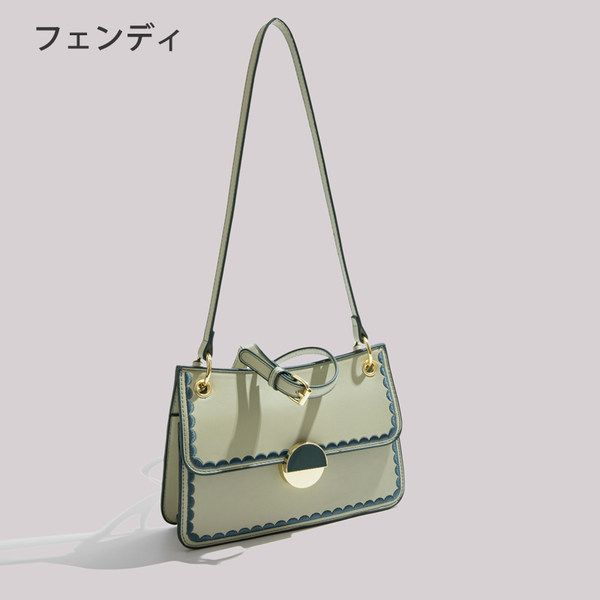 กระเป๋าสะพายข้างผู้หญิง กระเป๋าสะพายสไตล์เกาหลี By Japanese フェンディ authentic bag