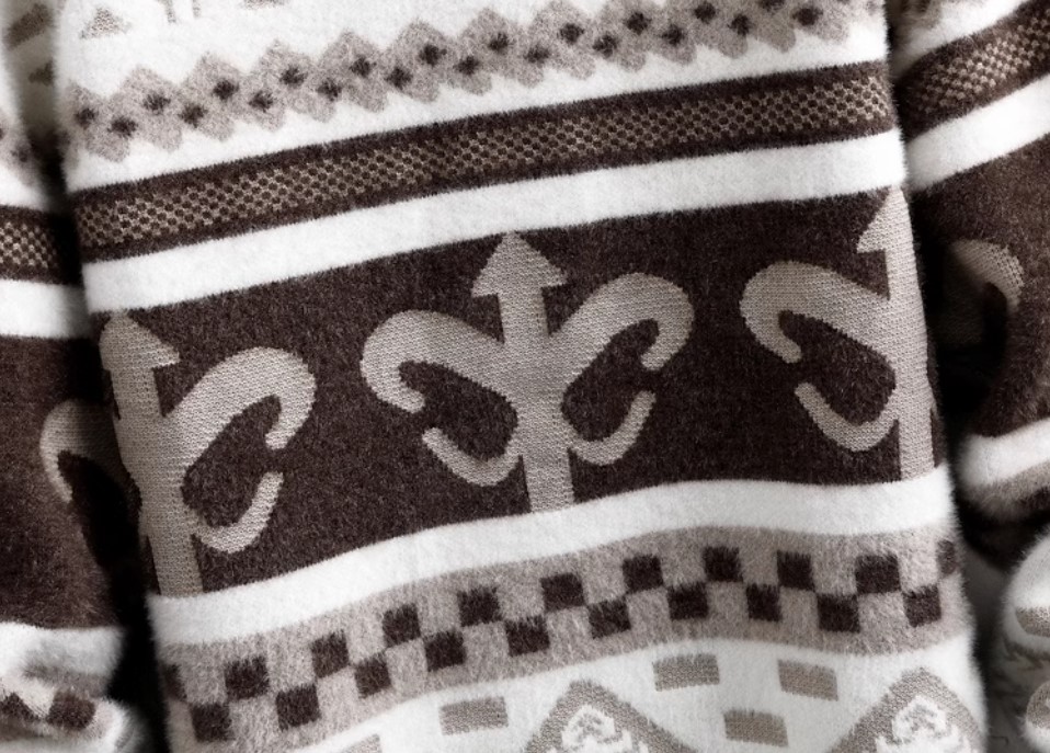 เสื้อกันหนาว ผู้ชาย ลายสวย เสื้อกันหนาว แบบขน ใส่เที่ยว เมืองนอก เมืองไทย แบบไฮโซ 250232