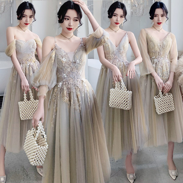ชุดเพื่อนเจ้าสาว ชุดไปงานแต่งงาน