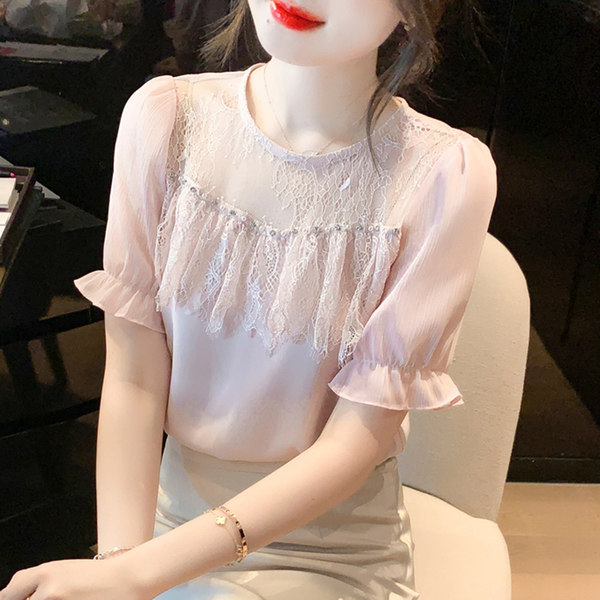 เสื้อชีฟองเกาหลี เสื้อชีฟองสวยๆ