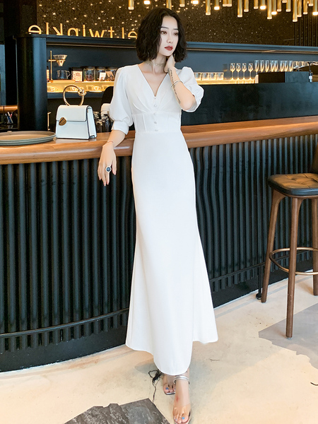ชุดราตรี ชุดออกงาน ดีไซน์หรู แบรนด์ Angel