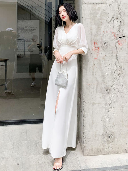 ชุดราตรี ชุดออกงาน ดีไซน์หรู แบรนด์ Angel