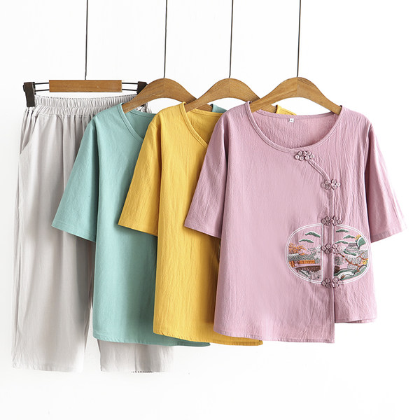 เสื้อลินินสไตล์ผู้ใหญ่ เสื้อคุณแม่ เสื้อผู้ใหญ่ แบรนด์ LININ