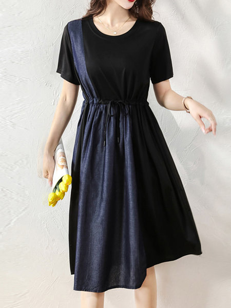 เดรสวัยผู้ใหญ่40-60ปี เดรสคุณแม่ ชุดเดรสทำงานวัยผู้ใหญ่ แบรนด์ MAMA DRESS
