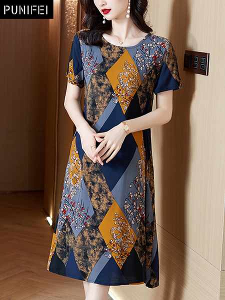 เดรสวัยผู้ใหญ่40-60ปี เดรสคุณแม่ ชุดเดรสทำงานวัยผู้ใหญ่ แบรนด์ MAMA DRESS