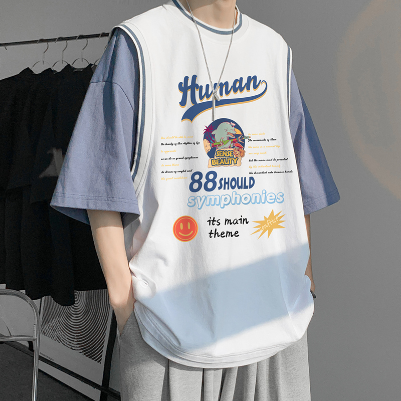 เสื้อยืดผู้ชายอ้วน XL-5XL อกเสื้อ40-52 นิ้ว