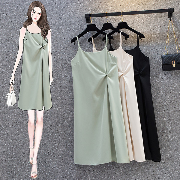 เดรสคนอ้วน เดรสสาวอวบ ชุดเดรสคนอ้วนวัยรุ่น BY PLUS SIZE Girl