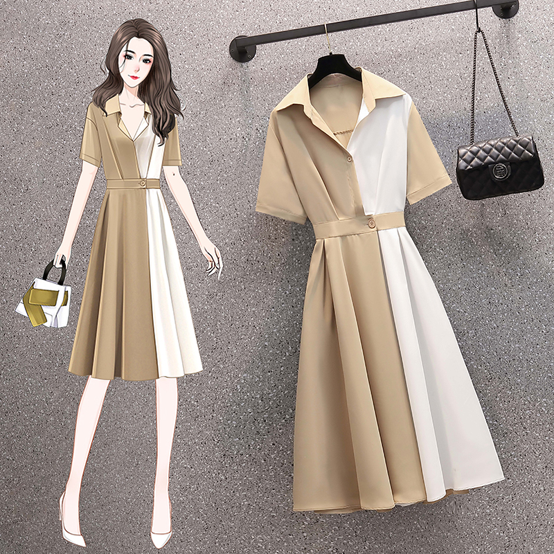 เดรสสาวอวบ มีไซส์ L-4XLอกเสื้อ 38-47 นิ้ว ใส่ได้ทั้งสาวหุ่นดีน่ารักจนถึงสาวอวบพลัสไซส์ จัดส่งฟรี! ทักแชทสั่งซื้อ
