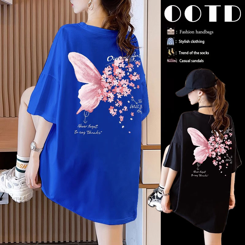 เสื้อยืดคนอ้วนแบบโอเวอร์ไซส์แบบ ulzzang fashion สนใจทักแชท