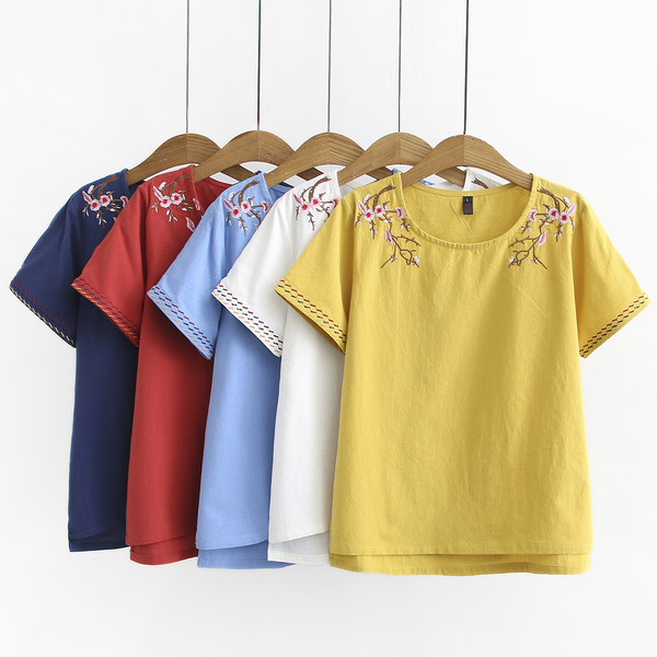 เสื้อลินินสไตล์ผู้ใหญ่ เสื้อคุณแม่ เสื้อผู้ใหญ่ แบรนด์ LININ