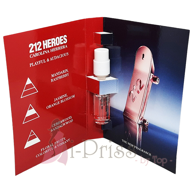 Carolina Herrera 212 Heroes Forever Young EDP for her 1.5 ml.
