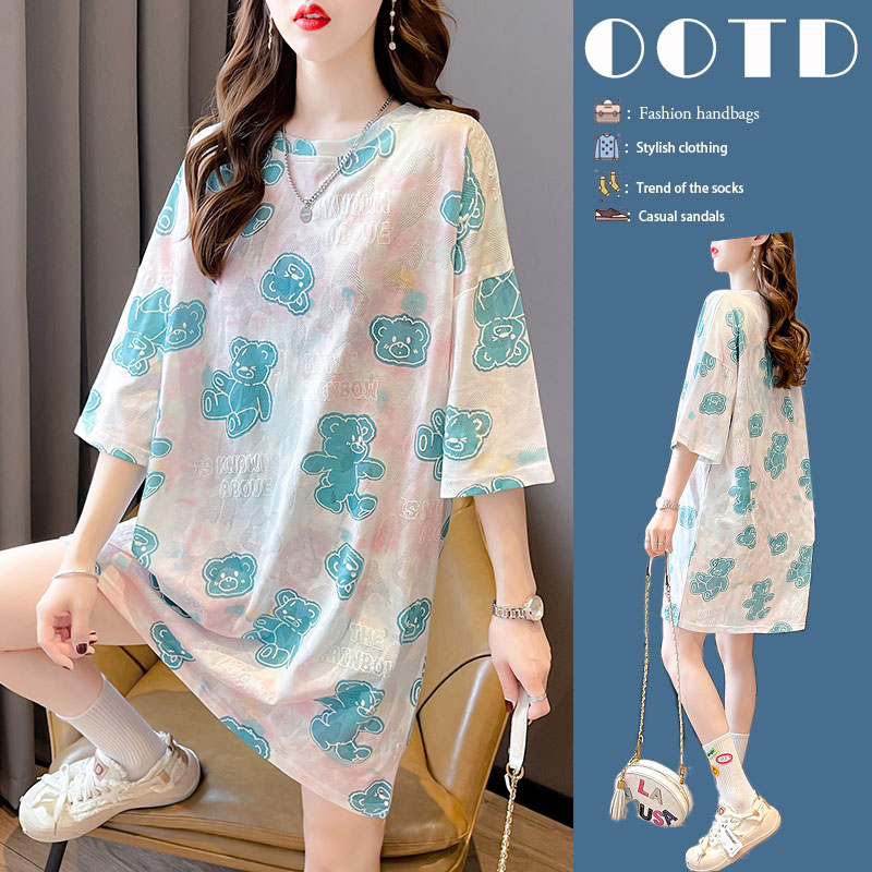 เสื้อยืดคนอ้วนแบบโอเวอร์ไซส์แบบ ulzzang fashion สนใจทักแชท