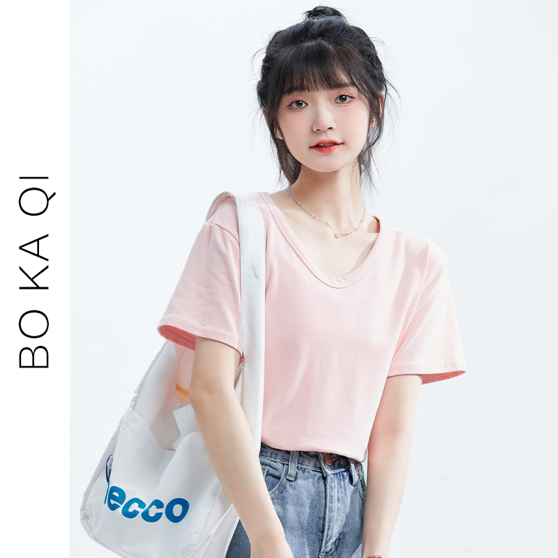 เสื้อผ้าวัยรุ่นเกาหลี เสื้อยืดวัยรุ่นผู้หญิง มีขนาด S M L XL