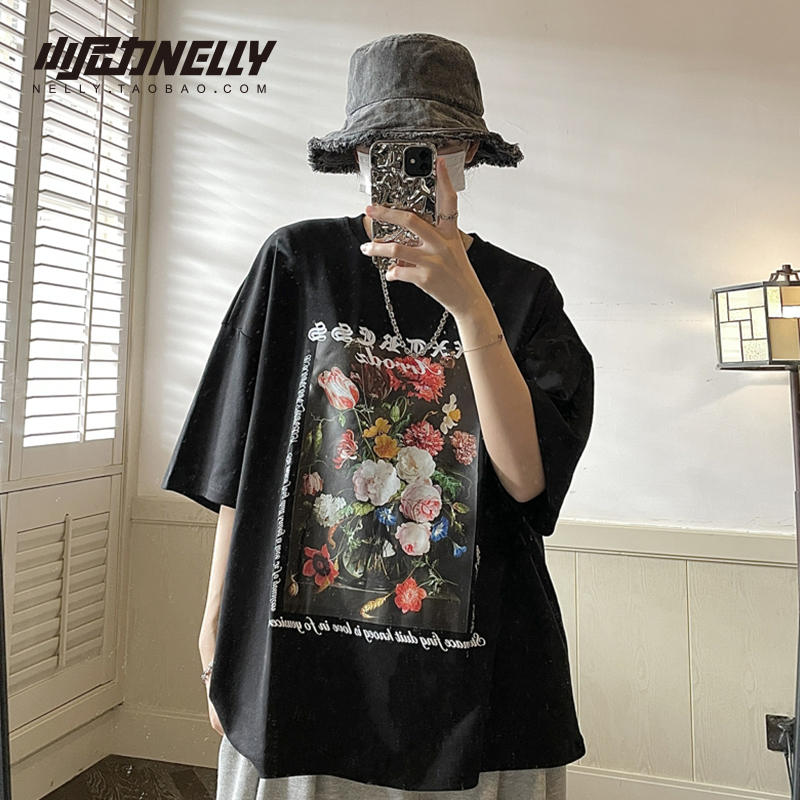 เสื้อยืดคอกลม ผู้ชาย เสื้อยืดผู้ชายเกาหลี เสื้อยืดเกาหลี แบรนด์ NELLY