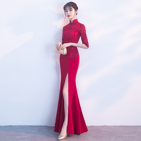 ชุดราตรี ชุดออกงาน ดีไซน์หรู แบรนด์ Angel