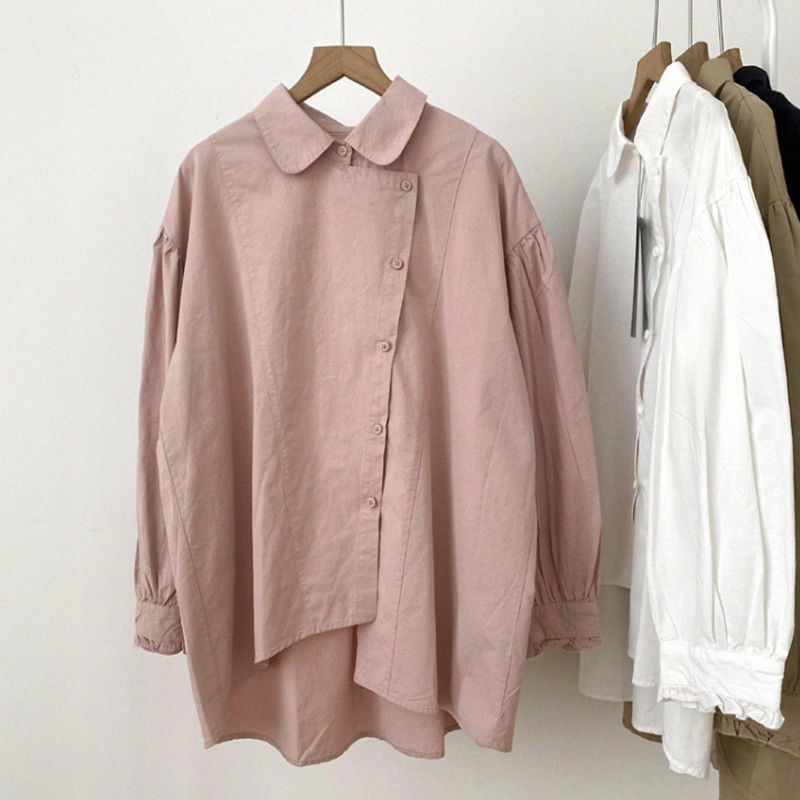เสื้อลินิน เสื้อผ้าฝ้ายลินิน เสื้อเชิ้ตผ้าลินิน S M l XL จากแบรนด์ ZIMO