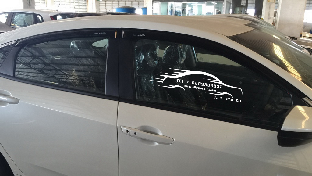 กันสาดประตู All New Civic