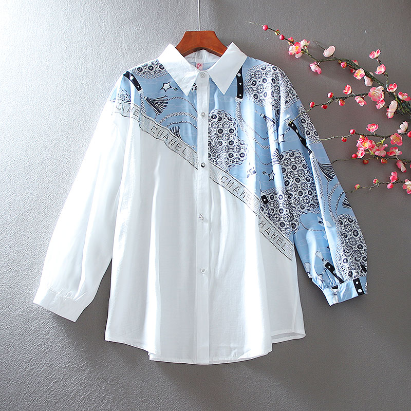 เสื้อลินิน เสื้อผ้าฝ้ายลินิน เสื้อเชิ้ตผ้าลินิน ปักลายสวยๆด้วยด้าย สไตล์VINTAGE BY Dreamroom