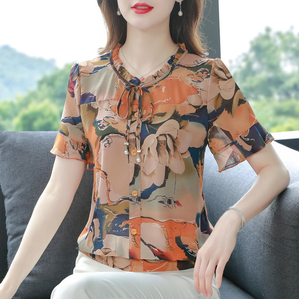 เสื้อชีฟองเกาหลี เสื้อชีฟองสวยๆ