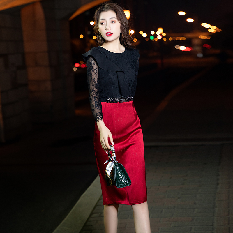 ชุดราตรี ชุดราตรีสวยหรู แบบ ทันสมัย Evening dress