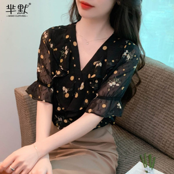 เสื้อชีฟองเกาหลี เสื้อชีฟองสวยๆ