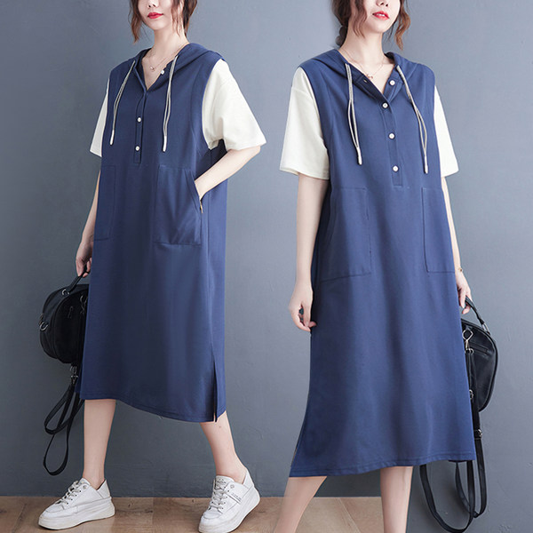 เสื้อลินินคนอ้วน เสื้อทีเชิ้ตคนอ้วนผู้หญิง เสื้อทีเชิ้ตตัวใหญ่ By Literary Plus size