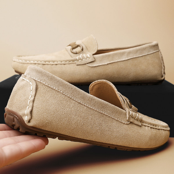 รองเท้าหนังผู้ชาย มีไซส์39-44 รองเท้าโลฟเฟอร์ชาย Slip-On Shoes