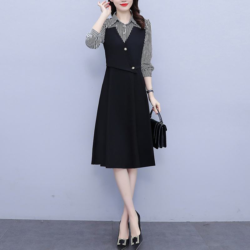 เดรสคนอ้วน มีไซต์ XL-5XL Beautiful Feet Fashion Shoes
