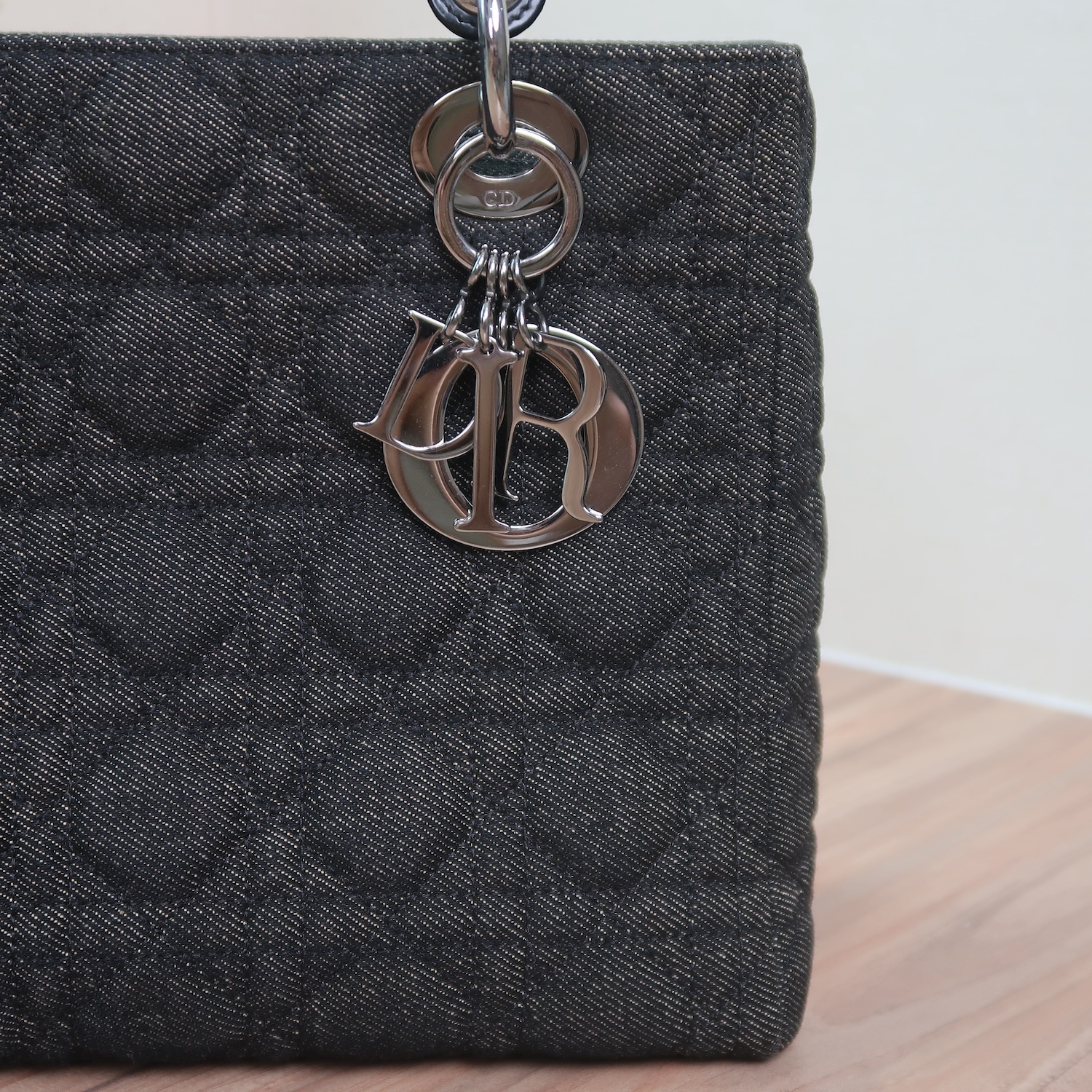 Christian Dior Black Danim Lady 10" SHW