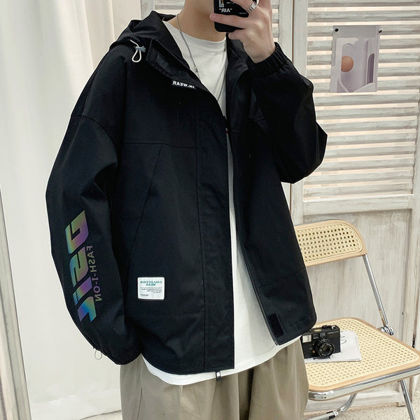เสื้อแจ็คเก็ตเบสบอล เสื้อคลุม เสื้อแขนยาวสไตล์เกาหลี