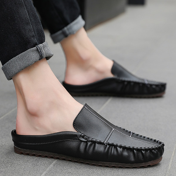 รองเท้าหนังผู้ชาย มีไซส์39-44 รองเท้าโลฟเฟอร์ชาย Slip-On Shoes