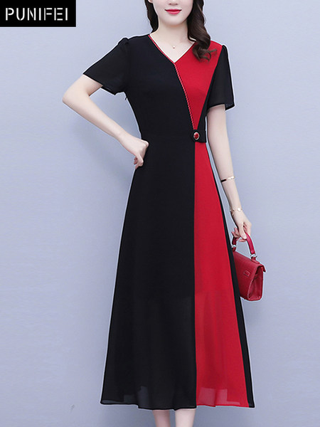เดรสวัยผู้ใหญ่40-60ปี เดรสคุณแม่ ชุดเดรสทำงานวัยผู้ใหญ่ แบรนด์ MAMA DRESS