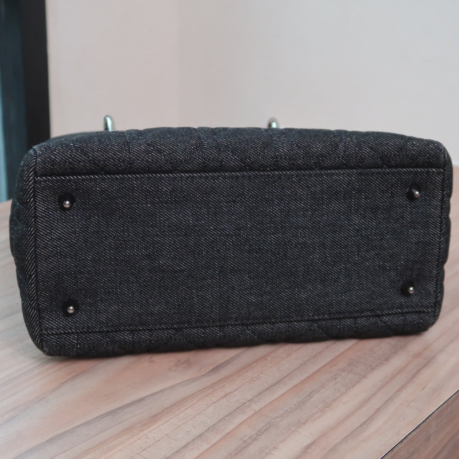 Christian Dior Black Danim Lady 10" SHW