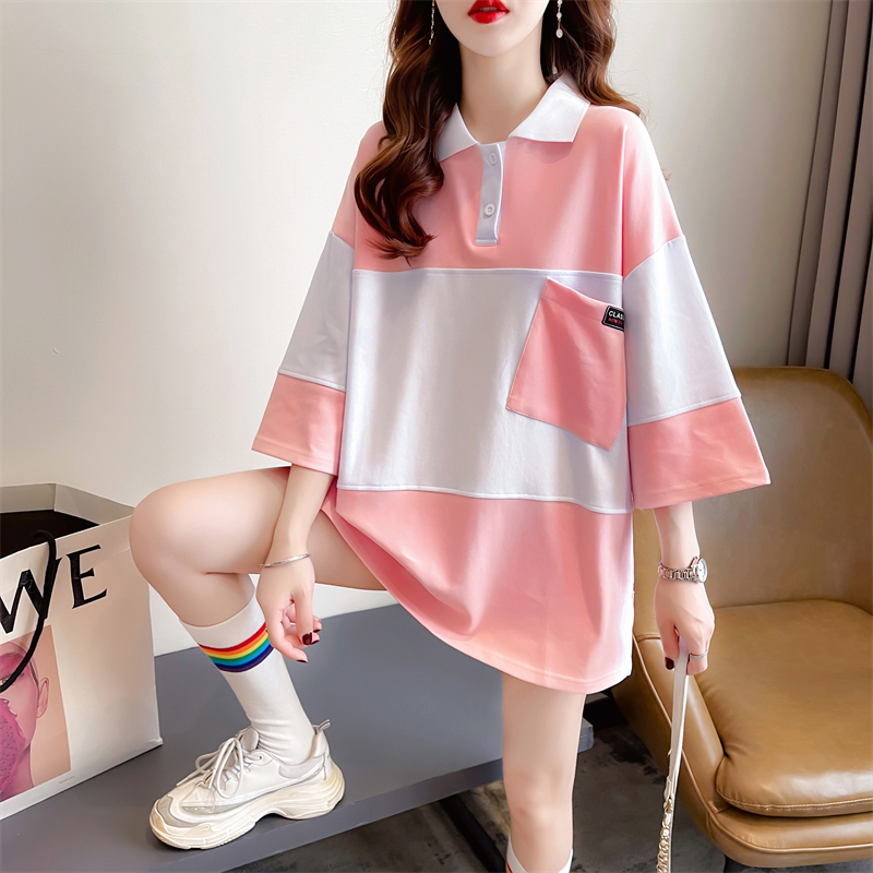 เสื้อยืดคนอ้วนแบบโอเวอร์ไซส์แบบ ulzzang fashion สนใจทักแชท