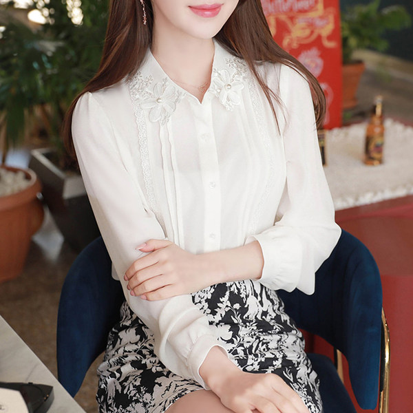 เสื้อชีฟองเกาหลี เสื้อชีฟองสวยๆ
