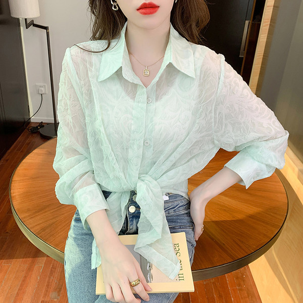 เสื้อเชิ้ตแขนยาววัยรุ่น ลายสวยๆ แบรนด์ YIL AN