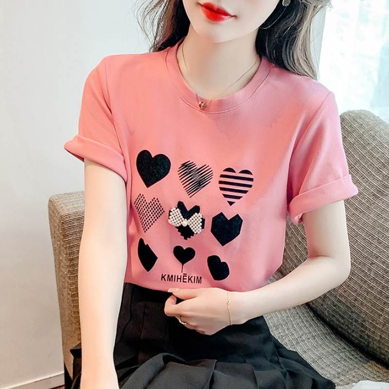 เสื้อยืดวัยรุ่นน่ารักๆ เสื้อวัยรุ่นแขนสั้น เสื้อผ้าวัยรุ่นเกาหลี แบรนด์ Wiyike