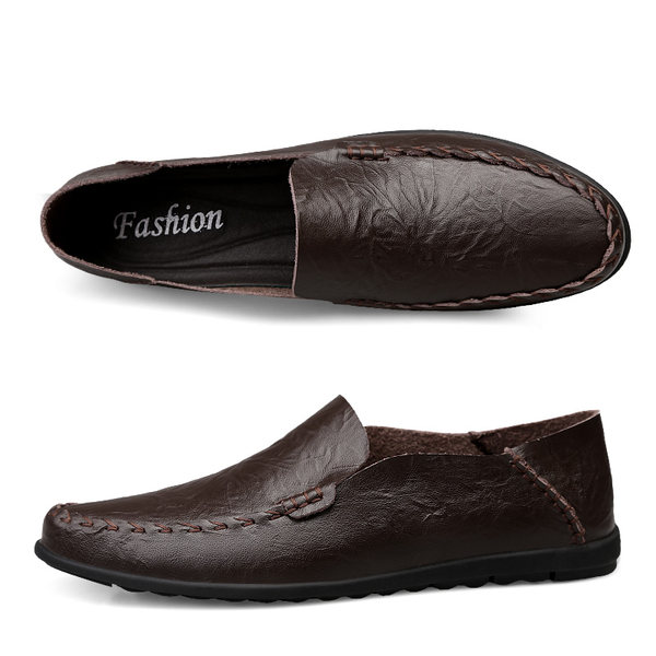 รองเท้าหนังผู้ชาย มีไซส์39-44 รองเท้าโลฟเฟอร์ชาย Slip-On Shoes