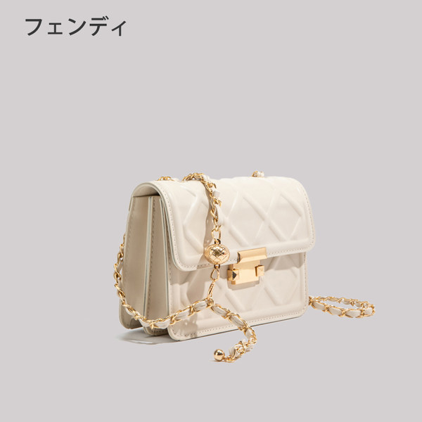 กระเป๋าสะพายข้างผู้หญิง กระเป๋าสะพายสไตล์เกาหลี By Japanese フェンディ authentic bag